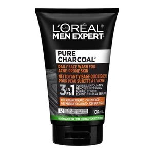 L’ORÉAL MEN EXPERT PURE CHARCOAL DAILY FACE WASH FOR ACNE-PRONE SKIN